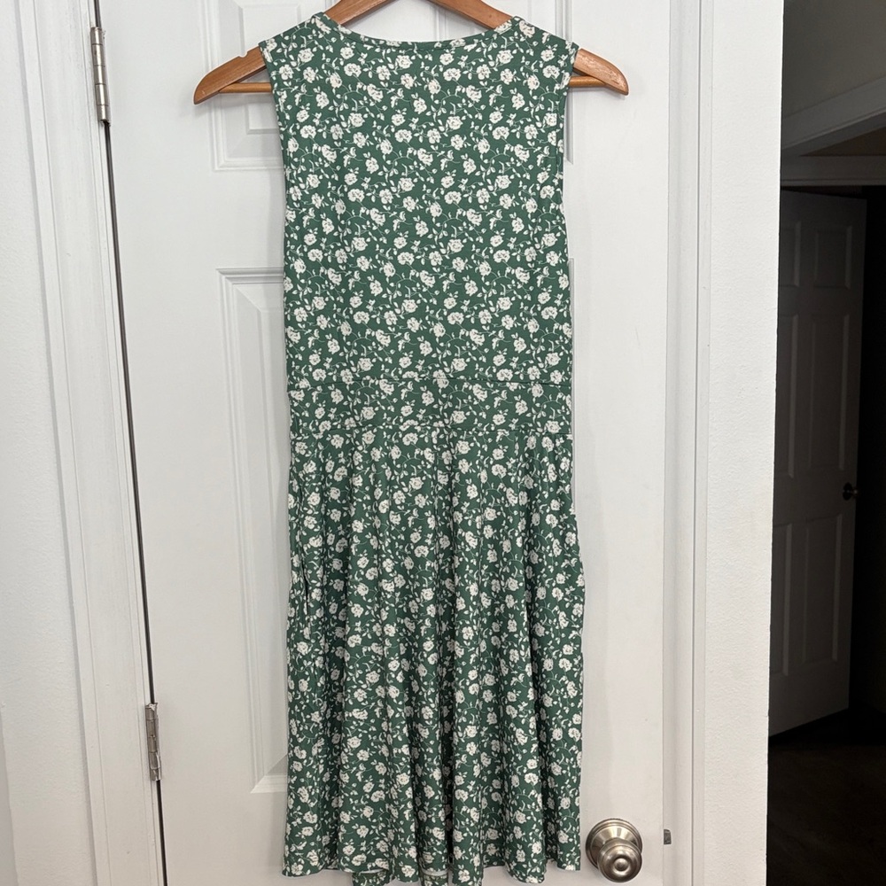 Guberry Floral Green‎ Midi Dress - Picture 8 of 8